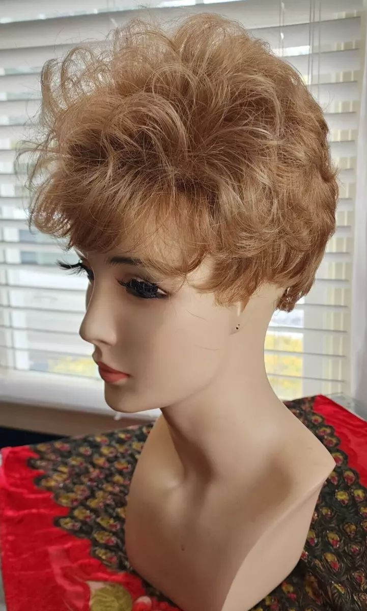 PETITE DIMPLE PIERRE WIGS STRAWBERRY BLONDE Pixie eBay