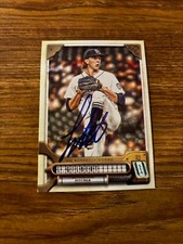 2022 Topps Gypsy Queen Seattle Mariners Logan Gilbert Autographed Card #118