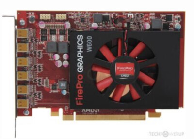 AMD FirePro W600 2GB GDDR5 PCI-E EYEFINITY 6 Displays