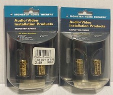 New Pair Monster Home Theatre Audio Video Cri...