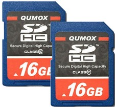 Lot of 2 x 16GB  32GB SDHC Class 10 Flash Memory Card 16G SD HC Ultra Camera