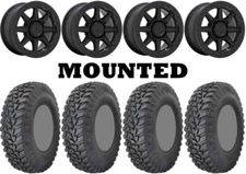 Kit 4 GBC Parallax 31x10-14 on Black Rhino Webb Beadlock Matte Black Narrow CAN