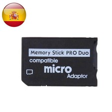 Adaptador Tarjeta de memoria Micro SD SDHC TF a Memory Stick PRO DUO MS PSP Cam