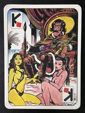 Carte da gioco Nuvole Parlanti 1980 mazzo B Zagor Tex Manara Valentina Mister No