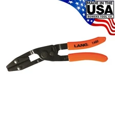 Lang 6" Hose Pinch Pliers Offset Self Locking Small Size Made in USA 1460