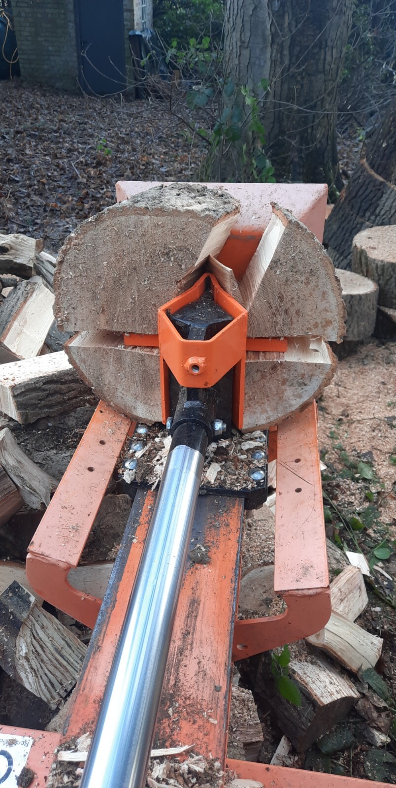 22 Tonne Petrol Log Splitter eBay