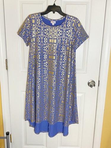 LuLaRoe Elegant Carly Sz Small Gold 