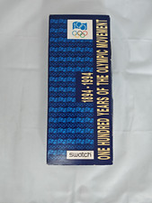 SWATCH CHRONOGRAPH COLLECTOR JEUX OLYMPIQUES 1994 , neuve, jamais portée