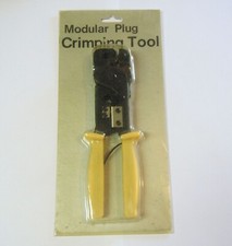 NOS Modular Connector Crimping Tool for 4P4C RJ9/RJ10/RJ22 and 6P6C RJ11/RJ12