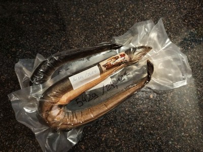 Geräucherter Aal, Vakuum verpackt, gekühlter Versand, 2-3 Stk pro Packung