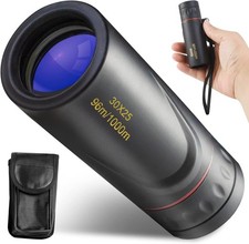 Upgrade 30 x 25 HD Monoculars for Adults High Powered, Be Used for Stargazing