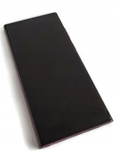 ORG Original LCD Display with frame for Samsung Galaxy S22 Ultra burgundy