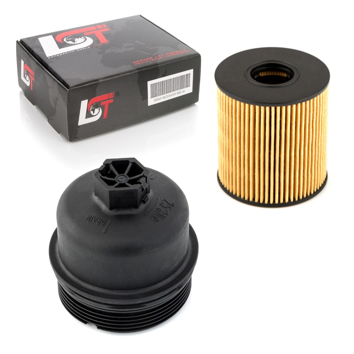 Oil filter insert set housing for FORD FOCUS GALAXY MONDEO TRANSIT 2.0 2.2D