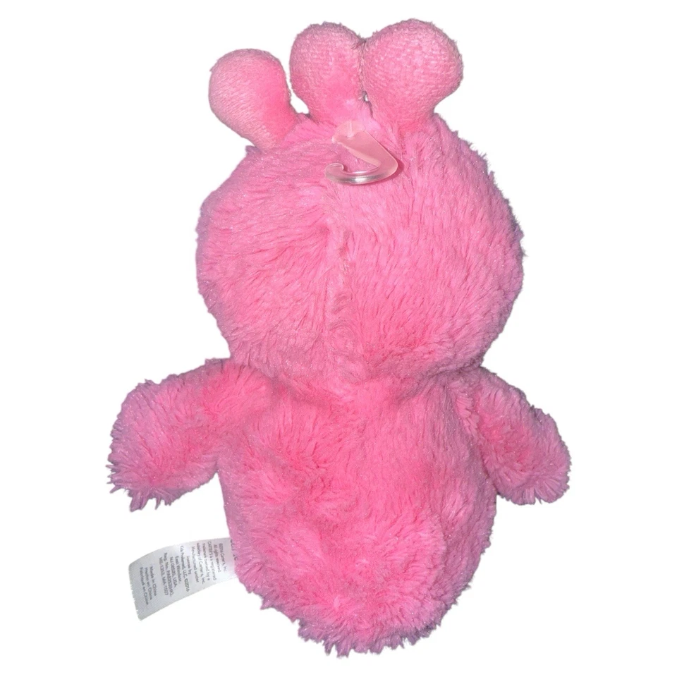 Peluche Carters 67217 Rosa 3 Ojos Alien Monster Baby Lovey 11" 2016 Foto 3 de 4