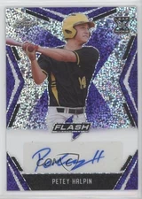 2020 Leaf Flash Purple 12/35 Petey Halpin #BA-PH1 Auto nd3