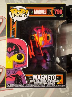 Magneto Funko Pop! signed by Michael Fassbender Autogramm ACOA - Marvel X-Men