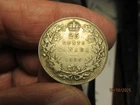1935 Canada 25 Cents Silver Coin