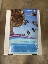 Xerox Vitality Colors Copier Printer Paper, Legal Size, Blue, 500-Pk