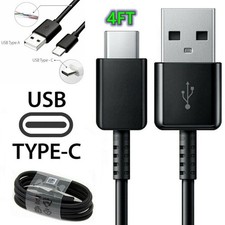 Type C Fast Charging USB Cable Cord For Samsung Galaxy Note9 S10 S20 S21 S22 S23