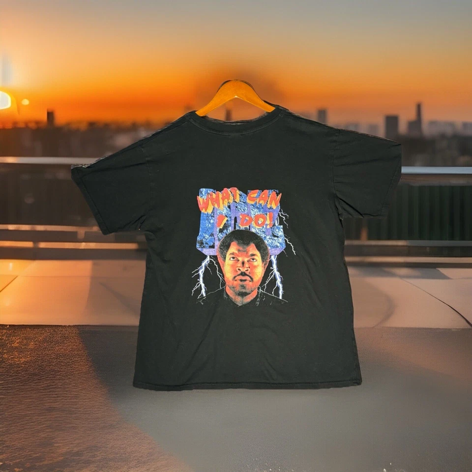 Camiseta Ice Cube De Colección Para Hombre L Negra Qué Puedo Hacer Camiseta Hip Hop Rap Años 90 Foto 3 de 4