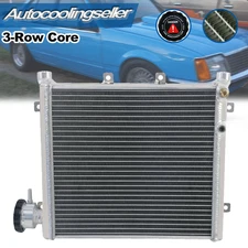 Aluminum Water to Air Heat Exchanger Fit 1/2'' NPT Subaru Mazda Ford Toyota