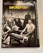 Swordfish DVD, 2001 John Travolta Hugh Jackman Halle Berry Don Cheadle