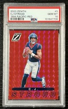 2023 Panini Zenith - 1994 Pacific C.J. Stroud Rookie #5 Red (RC) PSA 10!