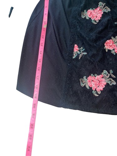 ALYA Women's Size Small Black Floral Smocked Off-the-Shoulder Top - Picture 7 of 11