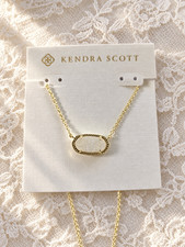 Kendra Scott Elisa Gold Plated Pendant Necklace