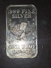 1 oz 1981 San Francisco U.S. Assay Office .999 Fine Silver Strategic Stockpile