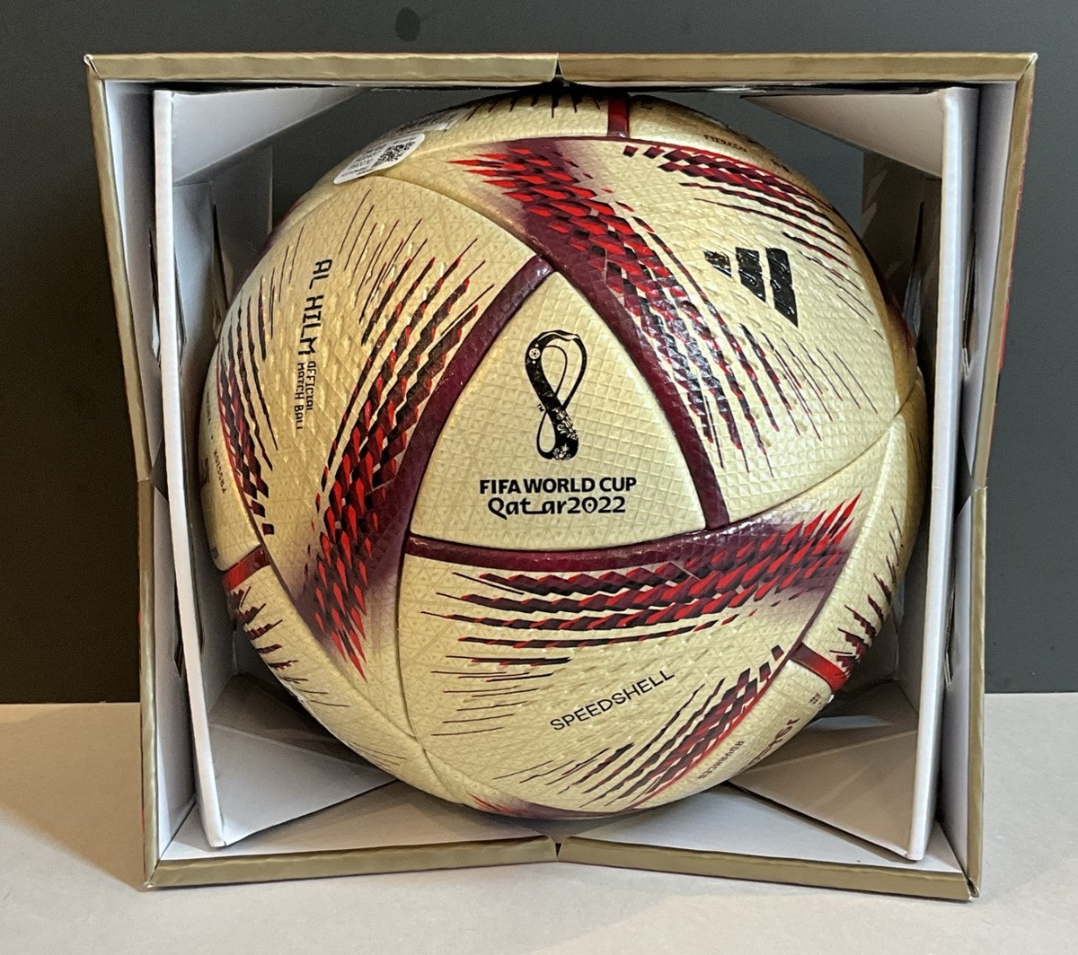 サッカーボール adidas AL HILM FIFA WORLD CUP 2022 Adidas FIFA World Cup FINAL 2022 Official Match Ball Al Hilm