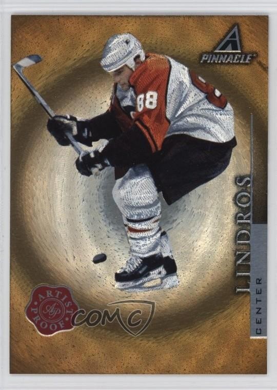 1997-98 Pinnacle Artist Proof Eric Lindros #PP48 HOF 1ry6