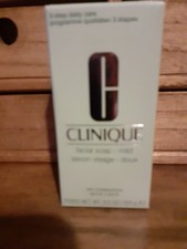Clinique MILD Facial Soap Bar, dry combination skin 150g BOXED - no dish