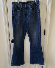 Lucky Brand Womens High Rise Flare Stevie Meduim Wash Jeans Size 10/30