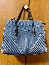 Miu Miu Tote Denim Exterior Bags & Handbags for Women for