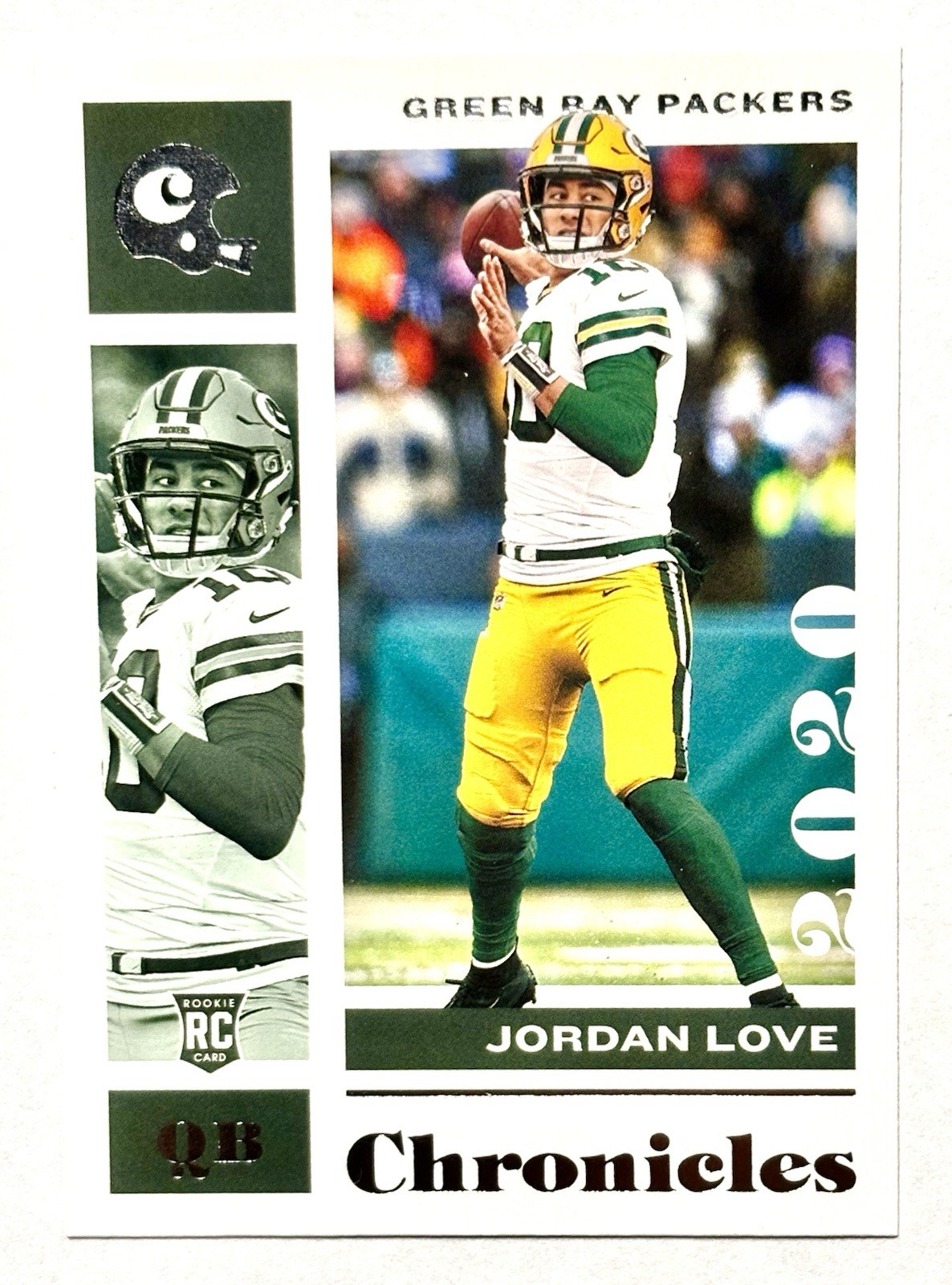 2020 Panini Chronicles #38 Jordan Love Rookie Packers