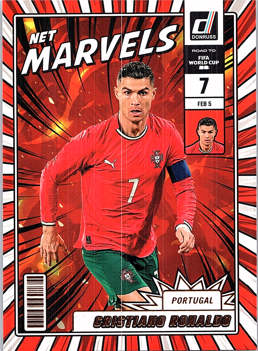 2025-26 Donruss Road to FIFA World Cup #2 Cristiano Ronaldo Net