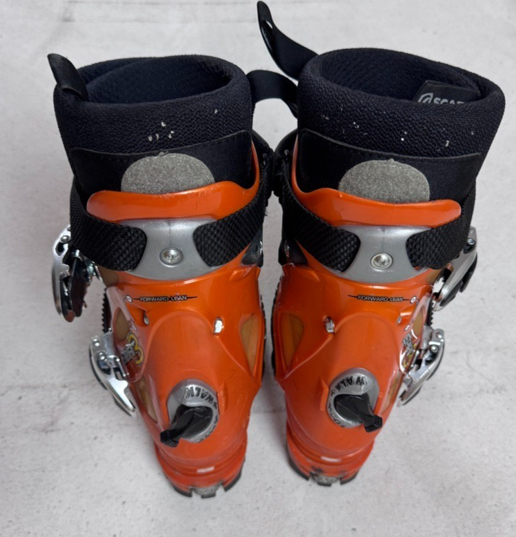 Scarpa Spirit 3 Ski Boots Men\'s 7 296mm Alpine Touring AT Orange Made Italy Scarpa Spirit 3 Ski Boots Men main image 2