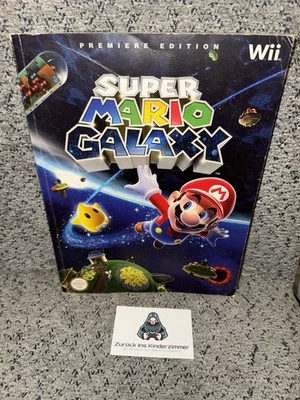 Super Mario Galaxy Original Nintendo Lösungsbuch Premiere Edition - Bild 1 von 2