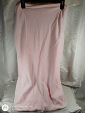 light pink plush Pottery Barn Kids bassinette or changing pad fitted sheet soft