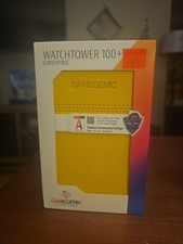 Gamegenic Deck Box: Watchtower Convertible Yellow 100ct 