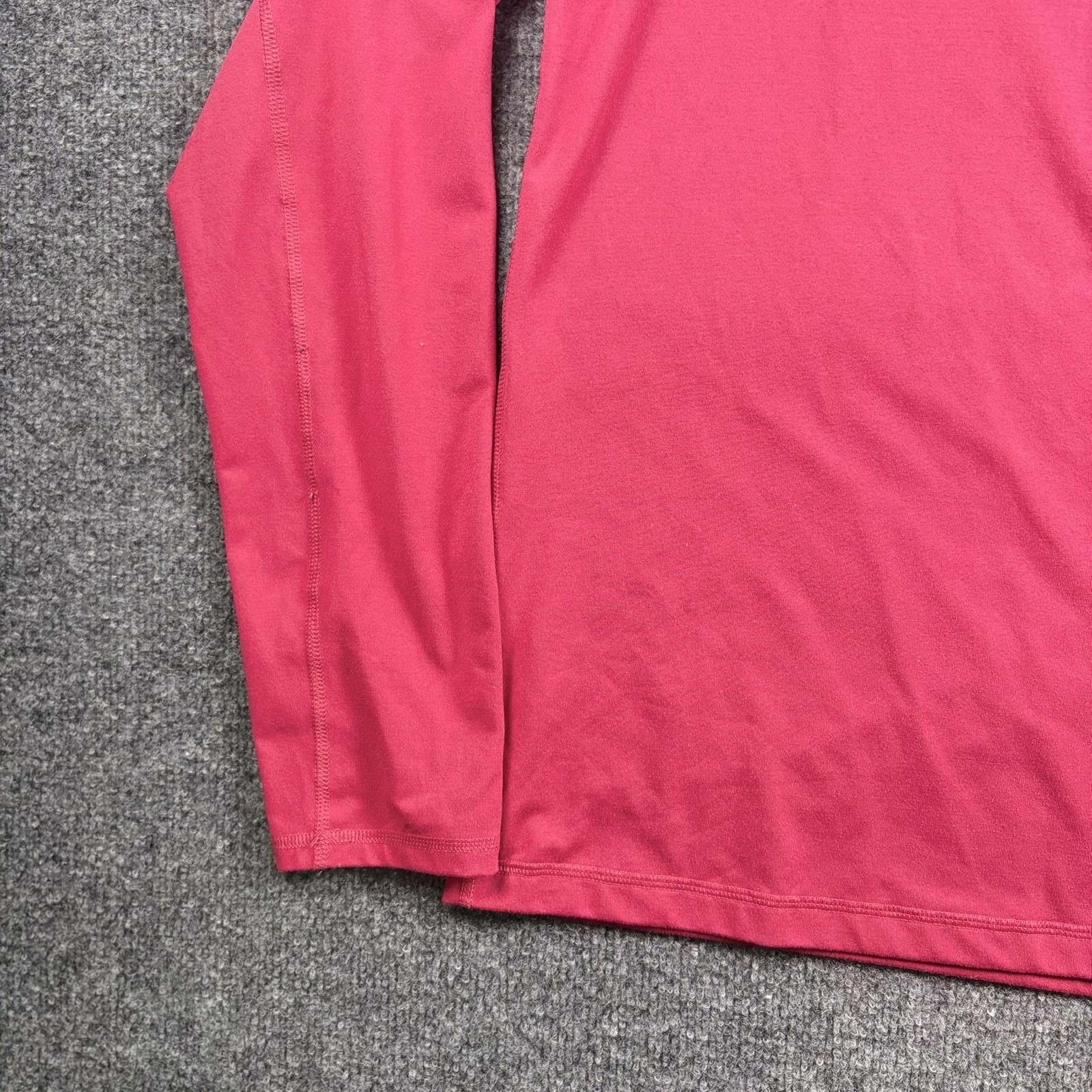 Peloton Fourlaps Pullover Mens Medium Red Quarter… - image 5