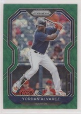 2021 Panini Prizm Tier III Green Wave Prizm Yordan Alvarez #224 1my2