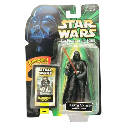 #ad Star Wars Power of the Force POTF Darth Vader Flashback Photo Action Figure $11.51
