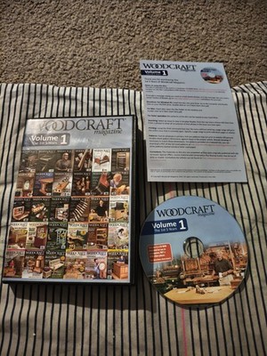 Woodcraft Magazine Volume 1 - The 1st 5 years CD-rom Oop CD-ROM Low Price 