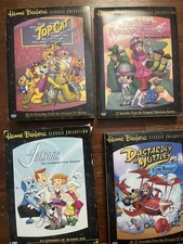 Hanna Barbera Cartoon Series Lot ~ Jetsons, Top Cat, Dastardly, Penelope Pitstop