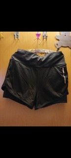 Kurze Hose Gym Hose Gr L Fitness Sport Schwarz