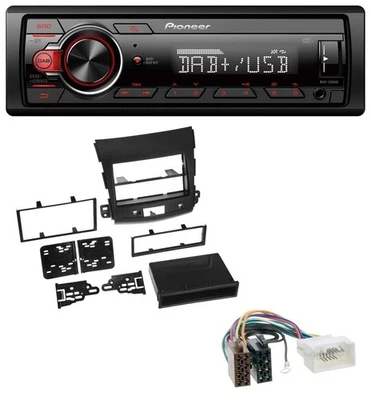 Pioneer MP3 1DIN DAB USB AUX Autoradio für Citroen C-Crosser Mitsubishi Outlande - Bild 1 von 4