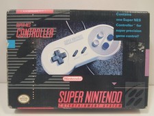 1991 Super NES Controller (Super Nintendo | SNES) Authentic BOX ONLY