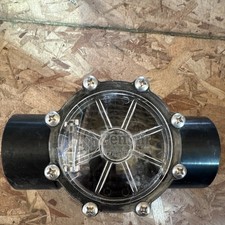 Pentair  263042  2-2.5 in Straight CPVC Check Valve Black/Clear